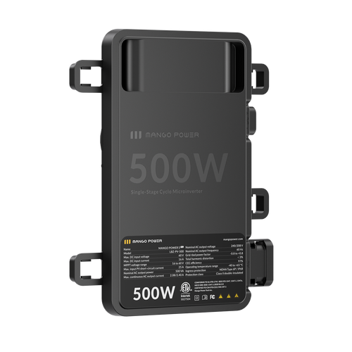 Mango Power S Pro Microinverter 500W*10 set + Zero-Export Gateway