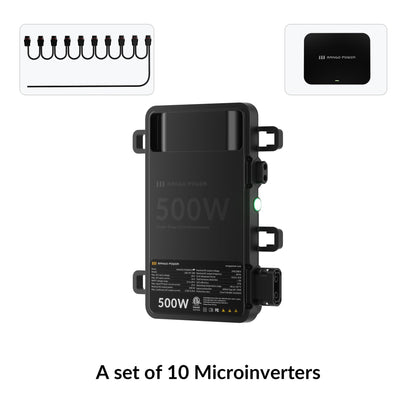Mango Power S Pro Microinverter 500W*10 set + Zero-Export Gateway