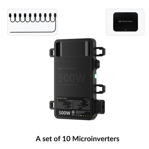 Mango Power S Pro Microinverter 500W*10 set + Zero-Export Gateway