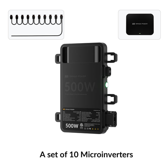 Mango Power S Pro Microinverter 500W*10 set + Zero-Export Gateway