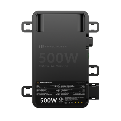 Mango Power S Pro Microinverter 500W*10 set + Zero-Export Gateway