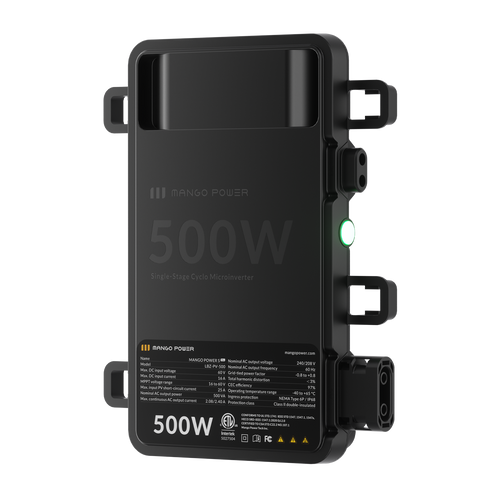 Mango Power S Pro Microinverter 500W*10 set + Zero-Export Gateway